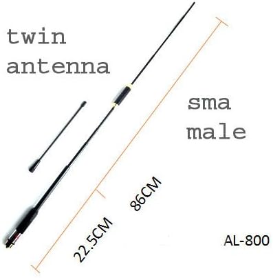 AL-800 10 W Telescopic Antenna + Antenna Fixed VHF/UHF 490009