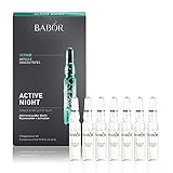 BABOR Active Night Ampoule Serum Concentrates | Hyaluronic Acid, Hydrating and Anti-Aging Night...