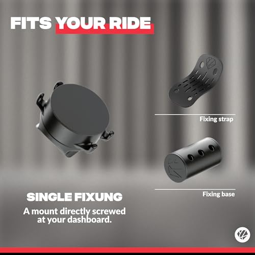 Shapeheart - Scooter Dashboard Mount with Detachable Magnetic Housing, black, Telefono 2XL - Fino a 17,2 cm - Image 4