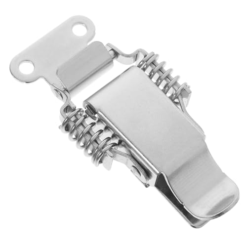 LIFKOME ステンレス製ダブルスプリングラッチ 耐水耐久 重工業用工具箱木箱用バックル 簡単操作で確実閉鎖 多用途ビー ハイブ収納ロック