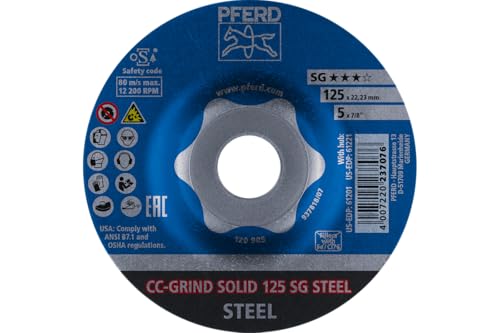 5" CC-Grind-Solid 7/8" A.H
