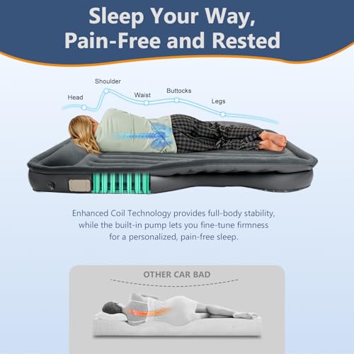 Portable Car Air Mattress Inflatable