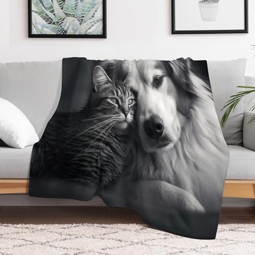 Manta de forro polar para perros suave y cálida de salón para silla de sofá 130x180 cm 3