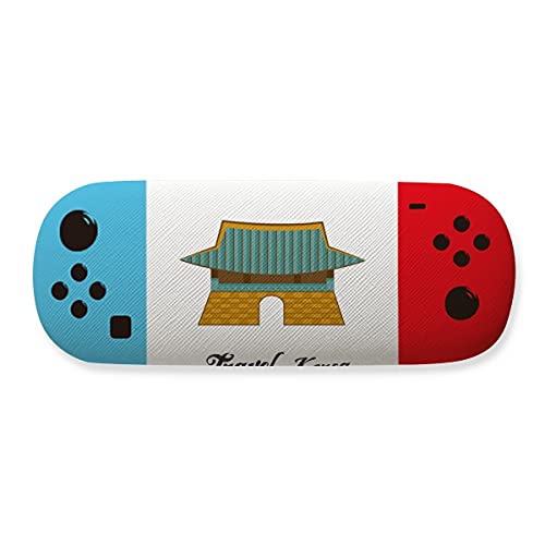 Étui de rangement pour lunettes de jeu boîte protection rigide créative