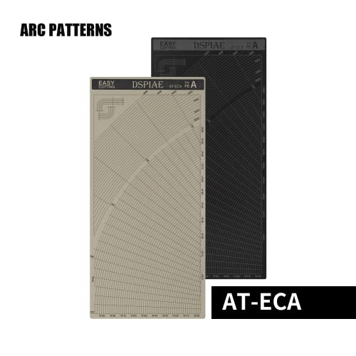 Image of DSPIAE Masking Tape Cutting Mat Double Sided Design Model Building Tools Cutting Plate - Arc Shapped