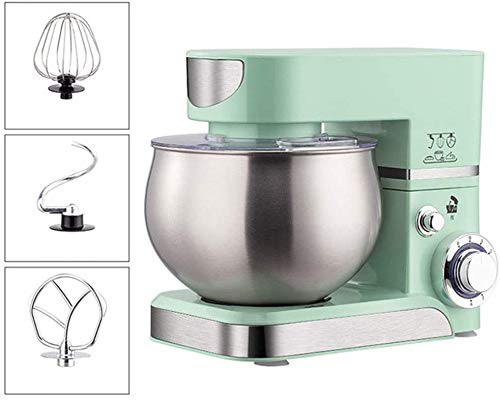 yunyu Standmixer zum Backen, 5,5 l Edelstahl-Rührschüssel, 6-Gang mit Pulse-Funktion 1200 W Tilt-Head-Kuchenmischer…