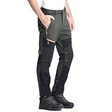 TREKEK Men's Soft Shell Outdoor Hiking Pants Winter Warm Waterproof Fleece Hunting Snow Ski Pants