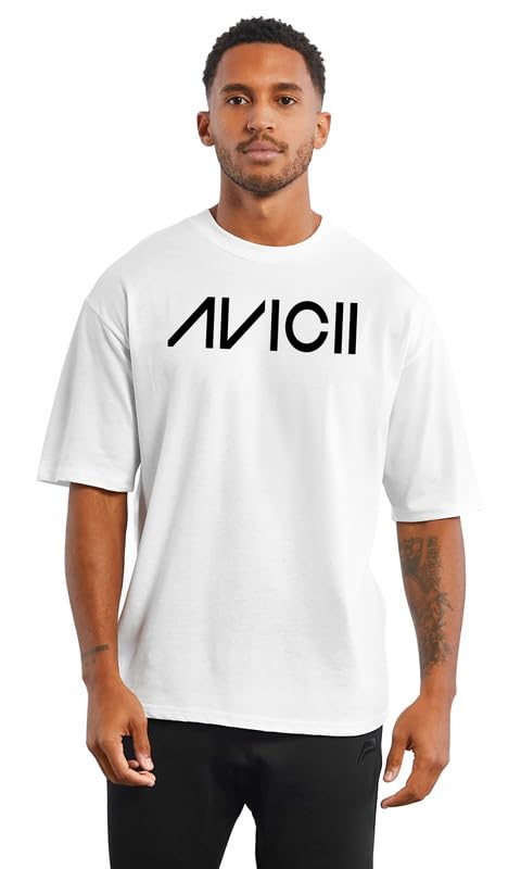 Buy THE DUFFERS Men Oversized Avicii T-Shirt Trendsetting Drop