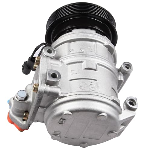 Image of SCITOO A /C Compressor with Clutch for Hyundai for Tucson 2.7L 2005 2006 2007 2008 2009, Fast Cooling Air Conditioner Compressor for Kia Sportage 2.7L 2005 2006 2007 2008
