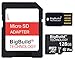 BigBuild Technology 128GB ultraschnelle 100MB/s U3 microSDXC Speicherkarte Kompatibel mit für DJI Air 2S, Combo, Mavic 3, Mavic Air 2, Mini 2 Drohne