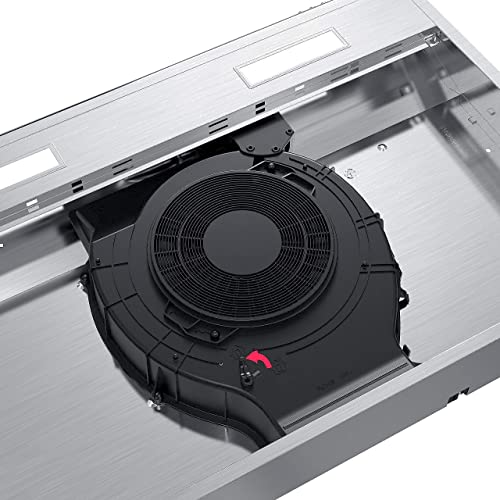 Ciarra Cas75918A 30 Inch Range Hood With Cacf006 Carbon Filters, Stainless Steel Stove Vent Hood For Kitchen #TOP6