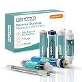 NU Aqua Reverse Osmosis Water Filter System Replacement Set - 7 Stage Alkaline & UV Under Sink Kit - Membrane, Sediment, Carbon Filters & Fittings - Universal Undersink RO Filtration Cartridge