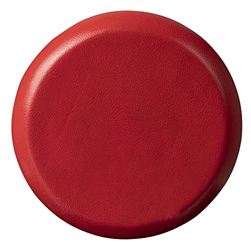 We Games Professional, Handmade Red Leather Dice Cup Set - 5 Dice & Cloth Carry Bag #TOP4