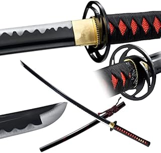 OYZ Handmade Japanese Katana Sword 1045 Carbon Steel Real Steel Swords Samurai Swords Full Tang