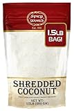 Coconut Powder - Fine Shredded & Unsweetened - 2 LB Bag - Dried & Desiccated - by Spicy World