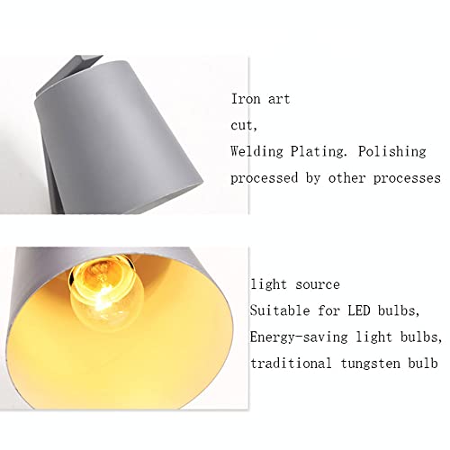 Luces de corredor modernas y aplique de pared nórdico de madera 7