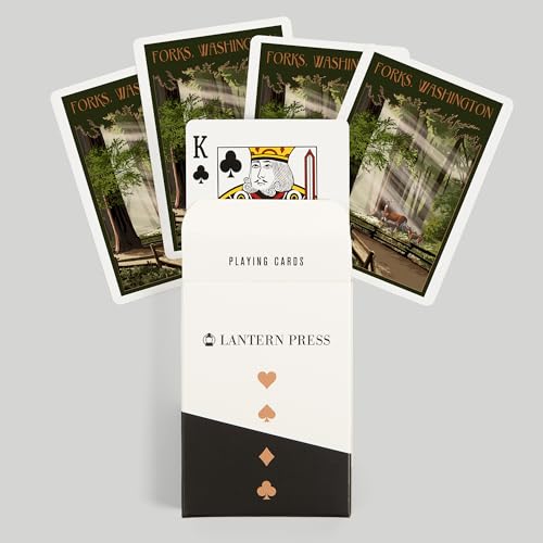 Naipes Poker Forks Washington Deer Fawn Parque Nacional miniatura 6