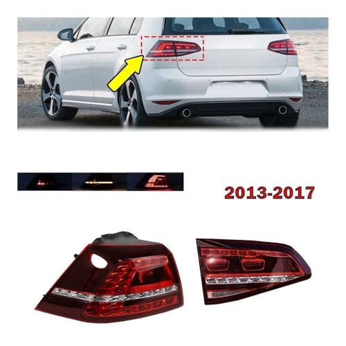 Feu arrière à LED Golf 7 2013-2017 avec clignotant et stop - 2
