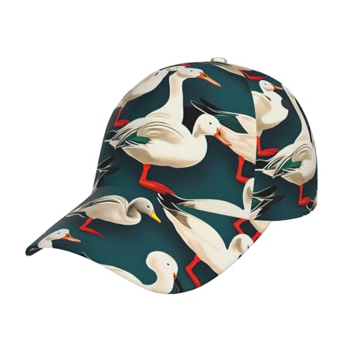 Casquette de baseball en plumes de paon pour vos randonnées et sorties sportives d'été