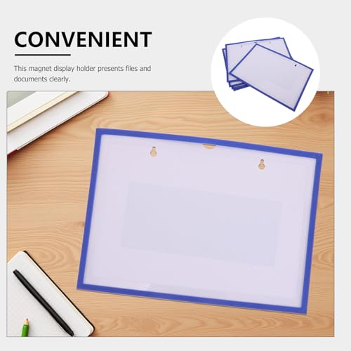 Funda protectora magnética A4 transparente para proteger y visualizar documentos en el almacén 3