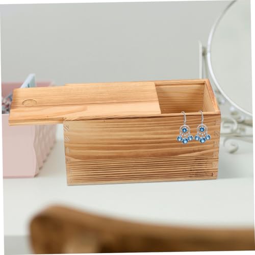 Boîte à Bijoux Bois COLLBATH Anti Poussière pour Petits Objets égarés - 7