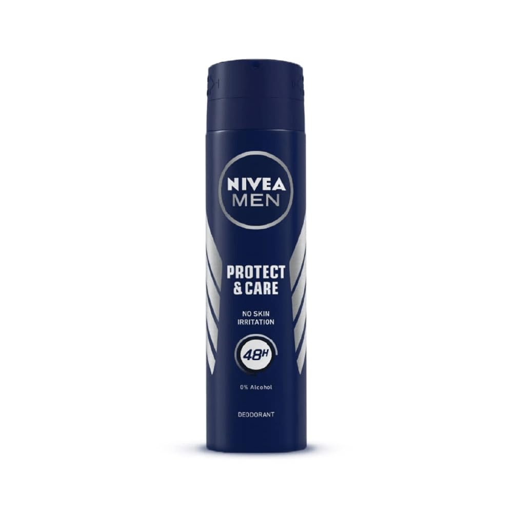 NIVEA Men Fresh Woody Protect and Care Deodorant Spray, 150ml