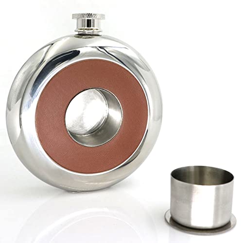 Flacon de hanche pour randonnée et bivouac avec verre rétractable
