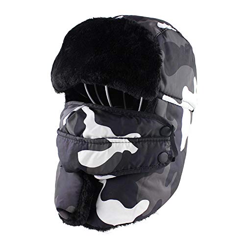 Casquette de ski et chasse camouflage pour homme et femme adepte de grands espaces