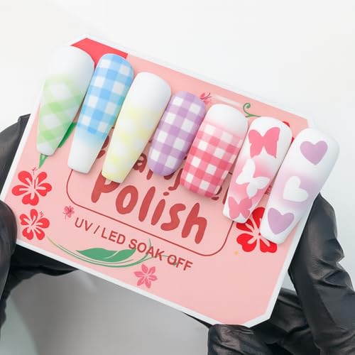 Yaya Nails Pat Pat Gel Ombre Gradient Nail Kit 9 Colors miniatura 3
