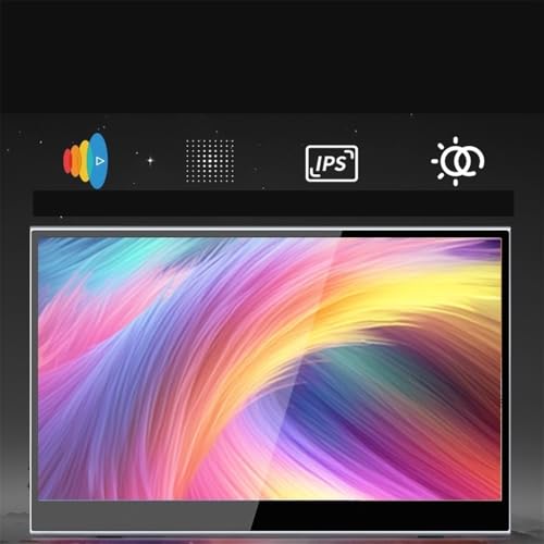 Image of Travel Screen 15.6'' 1080P FHD Laptop Monitor USB C HDMI Display HDR Eye Care External Screen Gaming