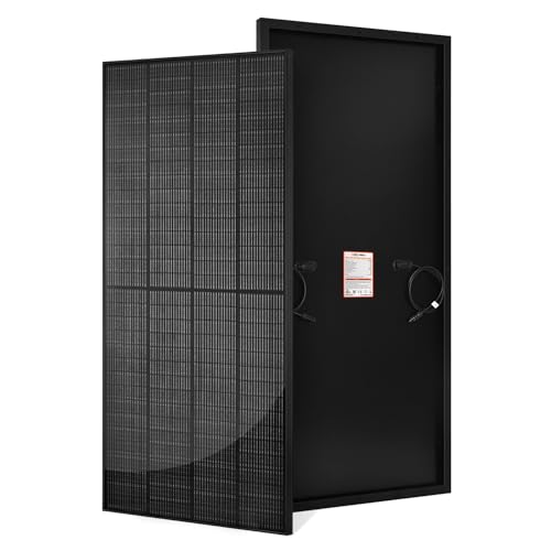 RICH SOLAR 250 Watt 24 Volt 16BB Cell Monocrystalline Solar Panel N-Type Cells High Efficiency Solar Module for RV Trailer Camper Marine Off-Grid All Black