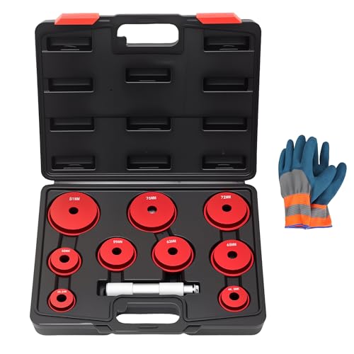 GEAROLL Bearing Press Kit, 10pc Bearing Race and Seal Driver