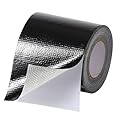 Tarpware RV Awning Repair Tape: 3" x 30FT Black Fabric Heavy Duty Waterproof Patch Kit for Sail Tent Boat Cover Outdoor Repair