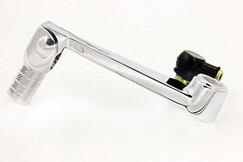 AfterMokit Replacement Aluminum Gear Shift Lever with 0.47 inch Mounting Hole for Suzuki Hayabusa GSX1300R 1999-2012 GSX1300RZ 1999-2007 GSX1300RA 2013-2017 SV650 Model K4/K5/K6/K7 2003-2009 Chrome
