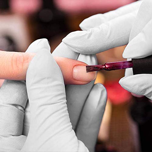 Dkaf 50Pcs Nail Polish Replacement Brush Kit, Dip Powder Liquid Replacement Brushes, Soft Brush Head, Easy To Use, Dipping Powder Liquid Brushes Set-Black #TOP3