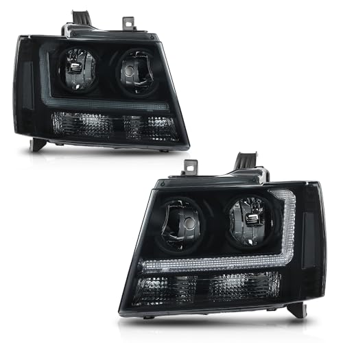 PIT66 LED Headlights Assembly Fit 2007-2013 Chevy Avalanche/Suburban