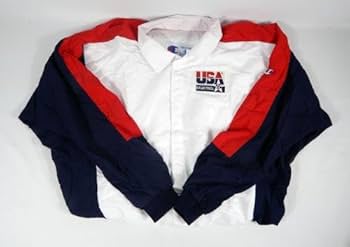 1990s Team USA Basketball Team Issued Warm Up Jacket Dream Team 44