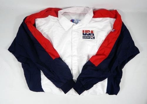 1990s Team USA Basketball Team Issued Warm Up Jacket Dream Team 44