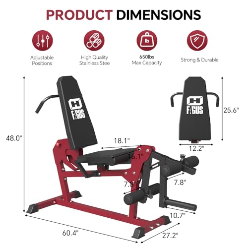 Máquina de extensión y curl para piernas, multifunción miniatura 2