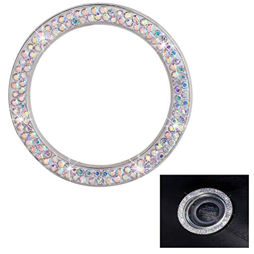 BESPORTBLE 2 peças de strass cristal para carro, decorações, anel de decoração, adesivo, decoração,