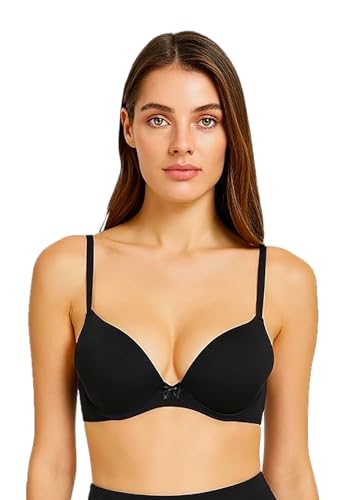 6 pcs ADD 2 Cup Thick Padding Extreme Double Pushup 32B-40C Bra