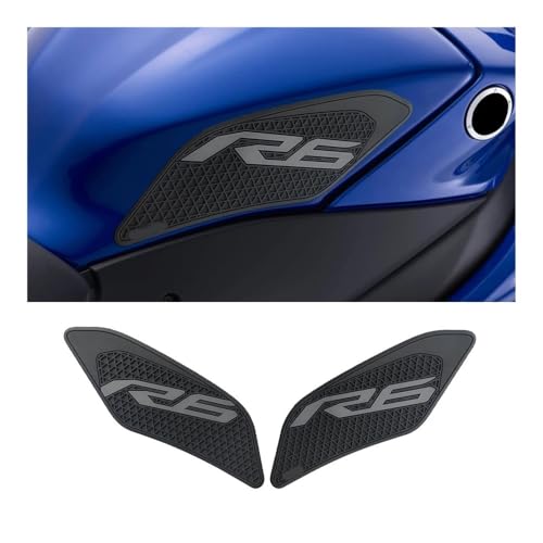 Protection de réservoir moto haut de gamme YZF R6 finition texturée