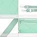 DOYOGI Wristlet Wallets for Women,Small Crossbody Bags Shoulder Handbag,Phone Organizer (Green)