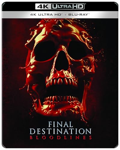 Final Destination: Bloodlines Steelbook (Alt Skull) [4K Ultra Hd] [2025]