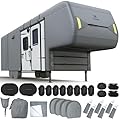 Fonzier 5th Wheel RV Cover 7 Layers Heavy Duty RV Cover 40'1''-43' Weatherproof, Anti-UV, Rip-Stop, Breathable
