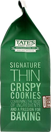 Tate's Bake Shop Cookies, Chocolate Chip, 7 Oz (Pack of 2)
