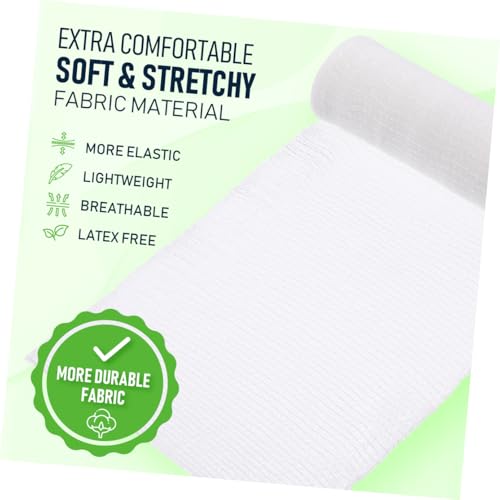EXCEART 3rolls Venda Elástica y Envolturas Deportivas Transpirables para Entrenamiento y Cuidado de Lesiones para Atletas y Recuperación Postoperatoria miniatura 3