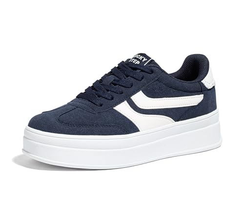 LUCKY STEP Women's Platform Sneakers