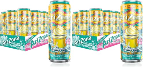 Image of AriZona Whipped Pineapple Orange |Fruit Juice Cocktail | 22 Fl Oz (24 Pack)