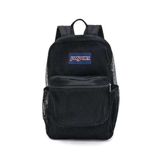 JanSport Eco Mesh Backpack in Black